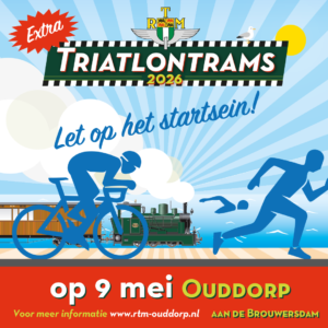 Triatlontrams bij de RTM